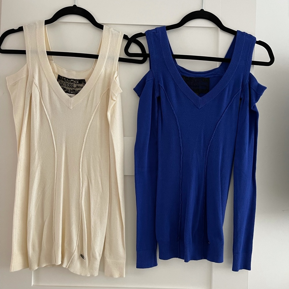 Two Guess long sleeve sweaters